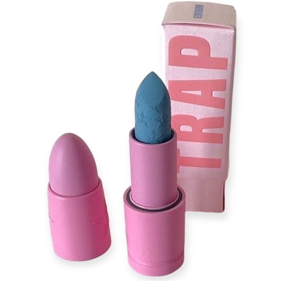 Jeffree Star Velvet Trap Matte Lipstick - Jawbreaker Baby Blue (NIB) - Picture 1 of 13